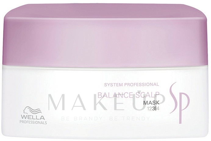 Maske für empfindliche Kopfhaut - Wella SP Balance Scalp Mask — Bild 200 ml