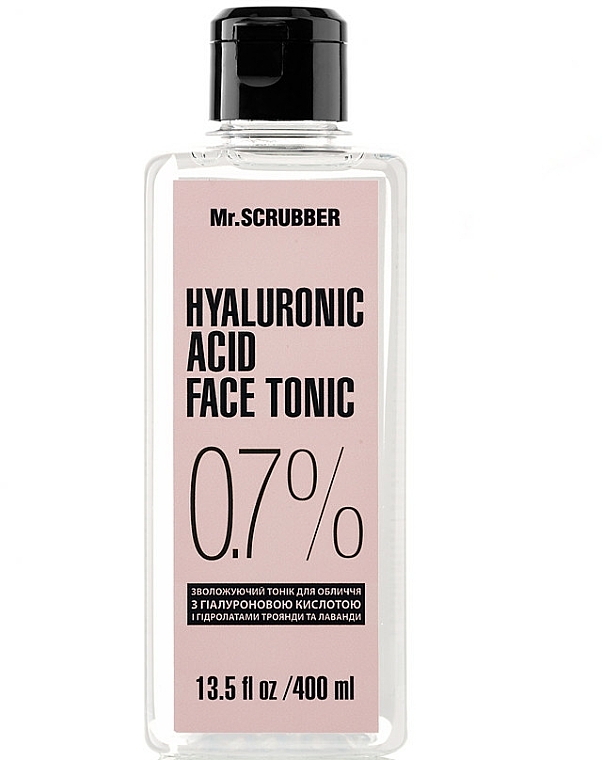 Gesichtswasser mit Hyaluronsäure - Mr.Scrubber Hyaluronic Acid Face Tonic — Bild N1