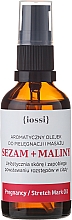 Düfte, Parfümerie und Kosmetik Massageöl gegen Schwangerschaftsstreifen mit Sesam und Himbeere - Iossi Stretch Mark Oil