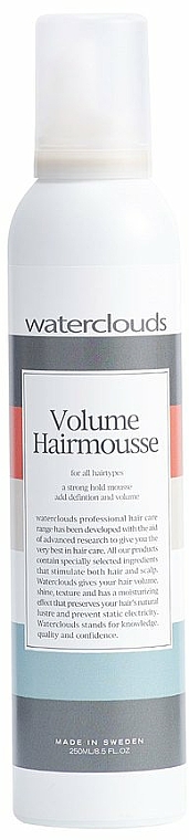 Haarmousse für mehr Volumen starker Halt - Waterclouds Volume Hair Mousse — Bild N1