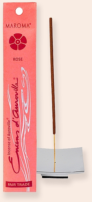 Räucherstäbchen Rose - Maroma Encens d'Auroville Stick Incense Rose — Bild N5
