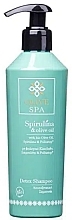 Düfte, Parfümerie und Kosmetik Detox-Shampoo für das Haar - Olive Spa Spirulina Detox Shampoo 