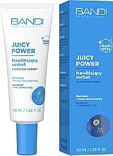 Düfte, Parfümerie und Kosmetik Feuchtigkeitsspendendes Gesichtssorbet  - Bandi Professional Juicy Power Hydrating Sorbet Blueberry + Hyaluronic Acid 