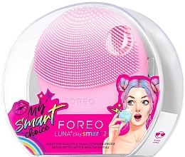 Kompakte Gesichtsreinigungsbürste pink - Foreo Luna Play Smart 2 Tickle Me Pink — Bild N3