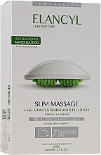 Düfte, Parfümerie und Kosmetik Anti-Cellulite Körperpflegeset - Elancyl Slim Design Set (Körpergel 200ml + Massagegerät 1St.)
