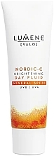 Düfte, Parfümerie und Kosmetik Gesichtsfluid für den Tag SPF30 - Lumene Nordic-C Valo Brightening Day Fluid Mineral SPF 30