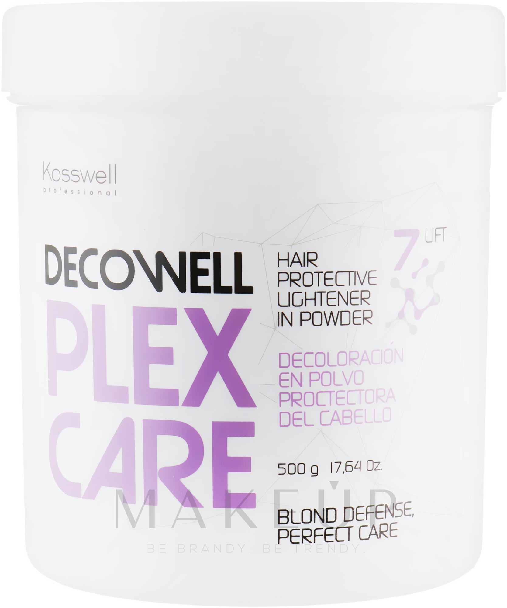 Aufhellender Haarpuder - Kosswell Professional Decowell Plex Care — Bild 500 g