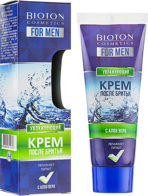 Feuchtigkeitsspendende After-Shave-Creme - Bioton Cosmetics For Men — Bild N1