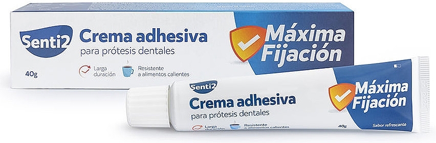 Creme zur Fixierung von Prothesen - Senti2 Adhesive cream — Bild N1