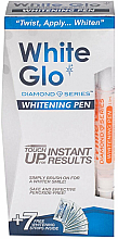 Set - White Glo Diamond Series Whitening Pen (whit/pen/2,5ml + whit/14 strips) — Bild N1