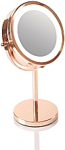 Düfte, Parfümerie und Kosmetik Spiegel - Rio-Beauty 1X & 5X Magnifying Rose Gold