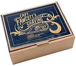 Captain Fawcett Shaving Gift Set (Bartöl 50ml + Alaunstein 90g)  - Set — Bild N3