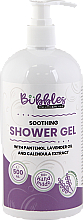 Düfte, Parfümerie und Kosmetik Beruhigendes Duschgel für Kinder mit Panthenol, Lavendelöl und Ringelblumenextrakt - Bubbles Soothing Shower Gel