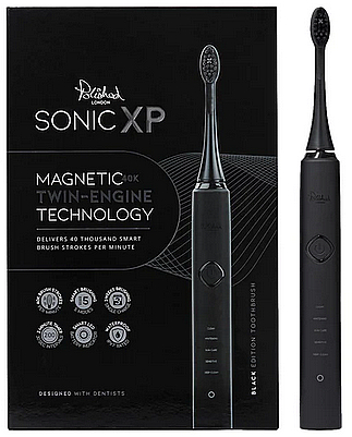 Zahnaufhellungssystem - Polished London Sonic XP Electric Toothbrush Black — Bild N1