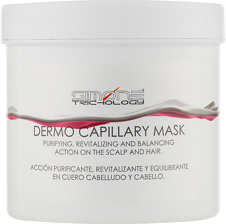 Peeling-Maske für Haare - Simone Trichology Dermo Capillary Mask Treatment — Bild N1