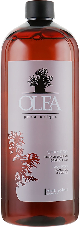 Regenerierendes Haarshampoo mit Baobab- und Leinsamenöl - Dott. Solari Olea Shampoo — Bild N5