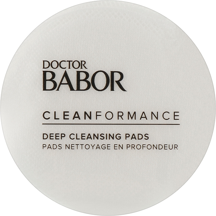 Tiefenreinigungspads - Babor Doctor Babor Clean Formance Deep Cleansing Pads Refill (Refill)  — Bild N1