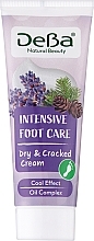 Düfte, Parfümerie und Kosmetik Fußcreme mit Lavendel - DeBa Natural Beauty Intensive Foot Care Cream