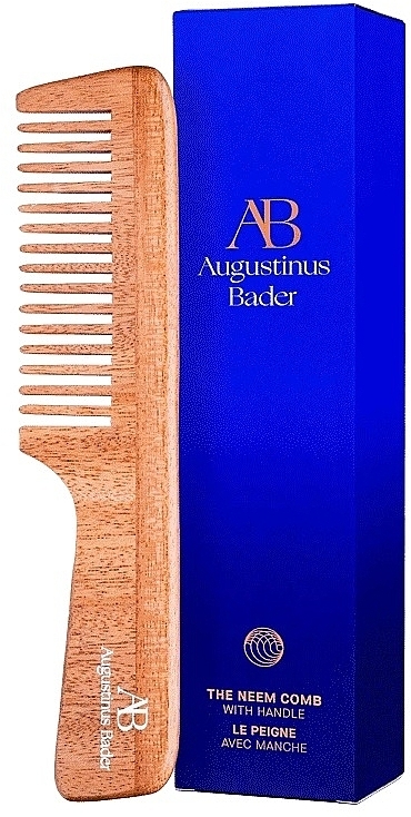 Kamm aus Neemholz mit Griff - Augustinus Bader The Neem Comb With Handle — Bild N1