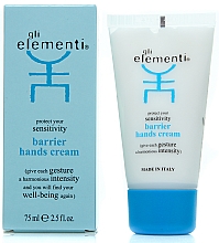 Düfte, Parfümerie und Kosmetik Handschutzcreme mit Zeder- und Lavendellöl - Gli Elementi Barrier Hand Cream