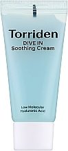 Beruhigende Gesichtscreme mit Hyaluronsäure - Torriden Dive-In Soothing Cream  — Bild N1