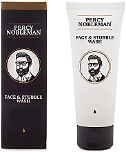 Gesichts- und 3-Tage-Bart Creme - Percy Nobleman Face & Stubble Wash — Bild N1