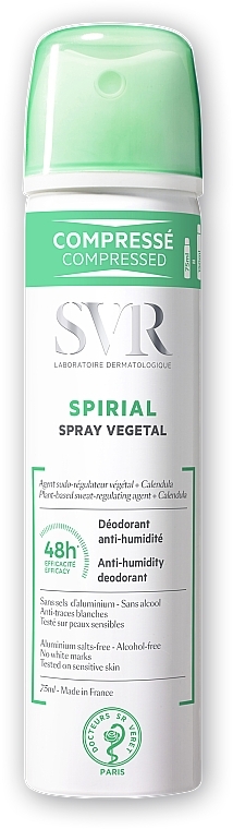 Deospray für empfindliche Haut - SVR Spirial Vegetal Anti-Humidity Deodorant — Foto N1