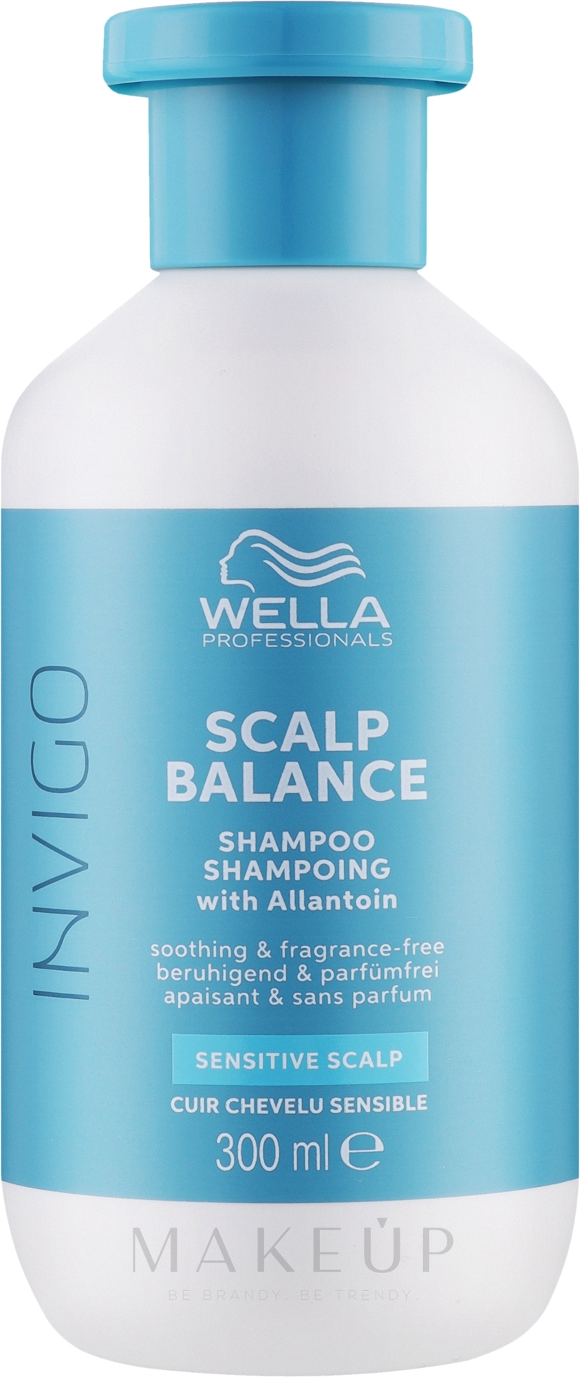 Shampoo für empfindliche Kopfhaut - Wella Professionals Invigo Balance Senso Calm Sensitive Shampoo — Bild 300 ml