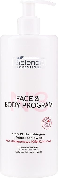 RF Creme für Hochfrequenzbehandlungen - Bielenda Professional Face&Body Program RF Cream For Treatments With Radio Frequency