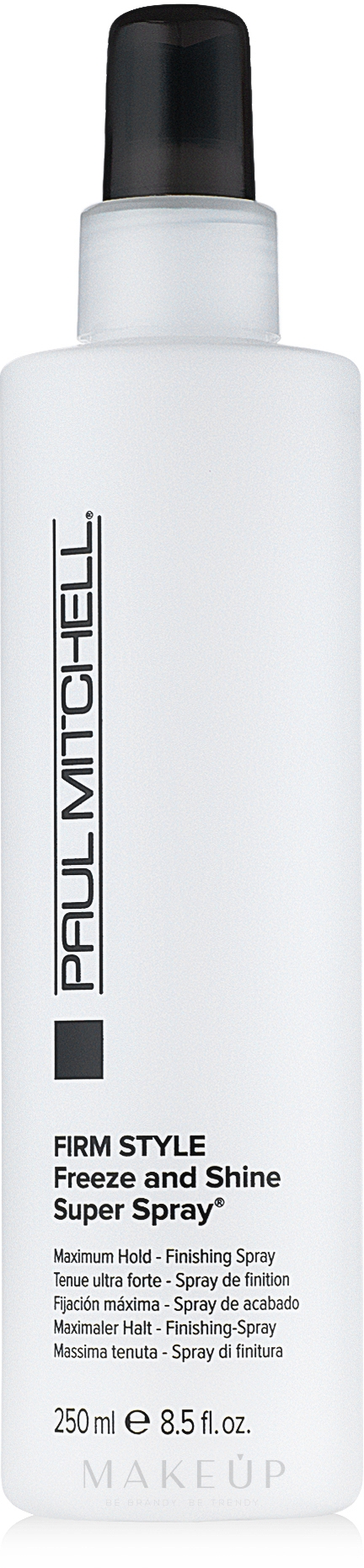 Haarspray Extra starker Halt - Paul Mitchell Firm Style Freeze & Shine Super Spray — Bild 250 ml