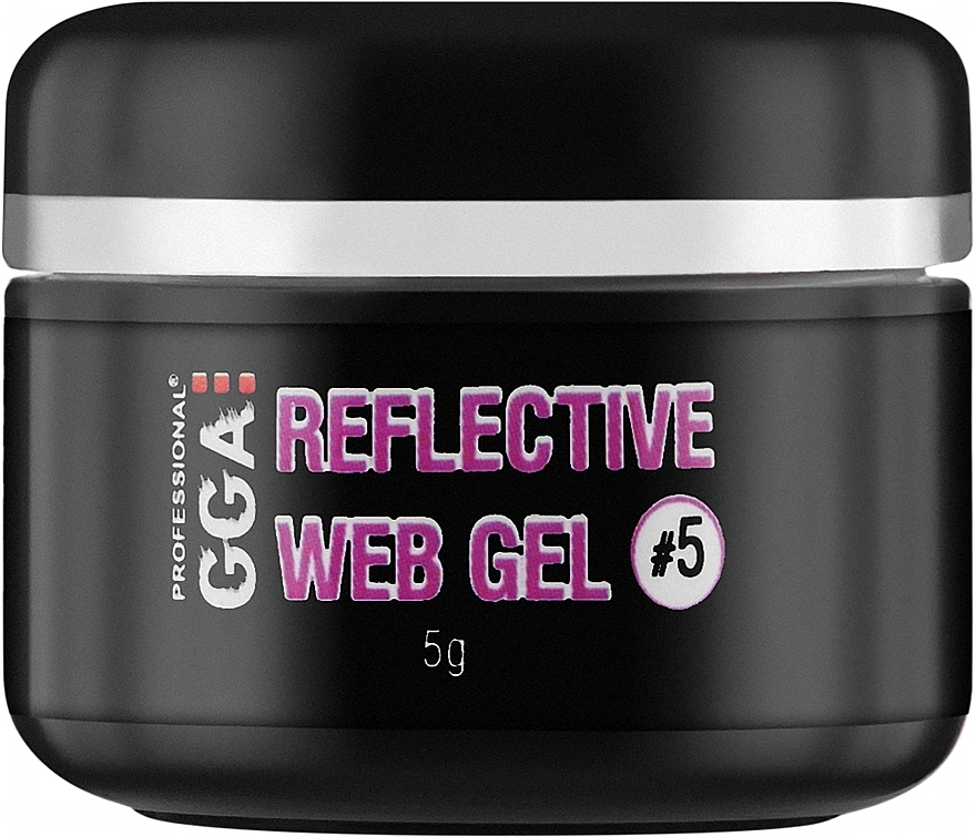 Reflektierendes Nagelgel - GGA Professional Reflective Web Gel — Bild N1