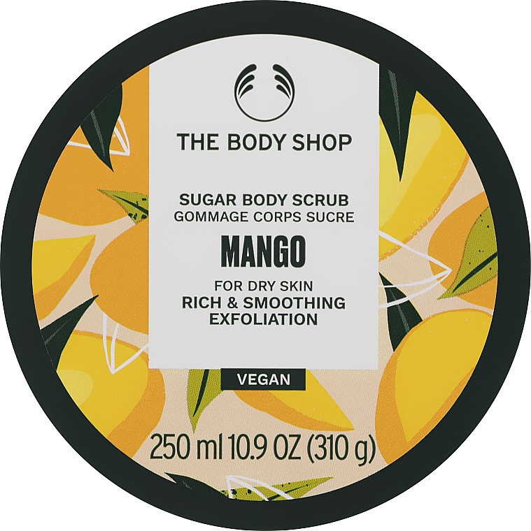 Körperpeeling mit Mango - The Body Shop Mango Sugar Body Scrub Vegan — Bild N5