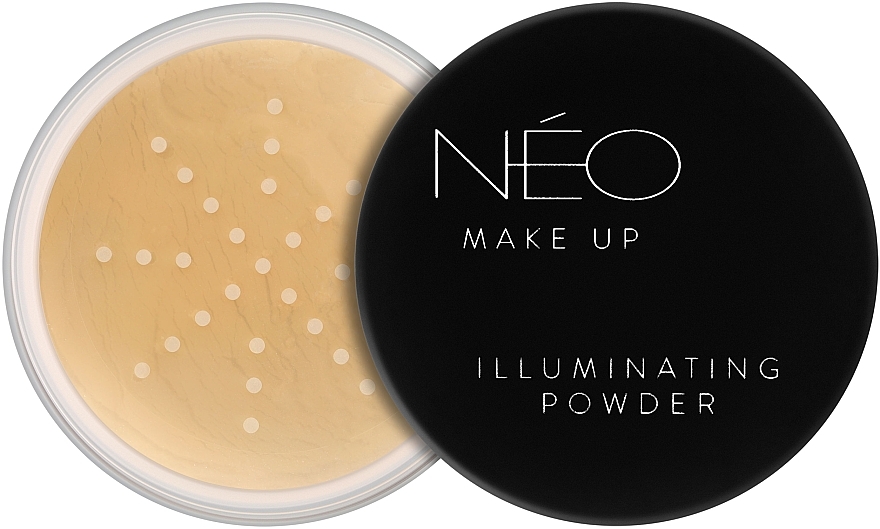 Schimmernder loser Gesichtspuder - NEO Make Up Illuminating Powder — Foto N1