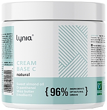 Düfte, Parfümerie und Kosmetik Körpercreme mit Süßmandel, Sheabutter und D-Panthenol - Lynia Cream Base C Natural