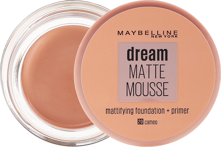 Maybelline Mousse Foundation - Maybelline Dream Matte Mousse Foundation