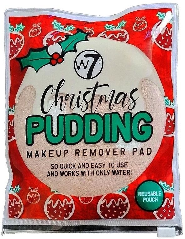 Abschminkschwamm - W7 Christmas Pudding Makeup Remover Pad — Bild N1