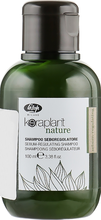 Regulierendes Shampoo für fettiges Haar - Lisap Keraplant Nature Sebum-Regulating Shampoo — Bild N1