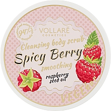 Düfte, Parfümerie und Kosmetik Reinigendes Körperpeeling - Vollare VegeBar Cleansing Body Scrub Spicy Berry