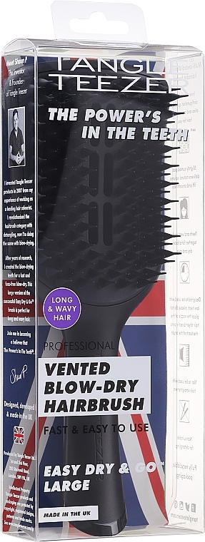 Haarbürste - Tangle Teezer Easy Dry & Go Large Black — Bild N1