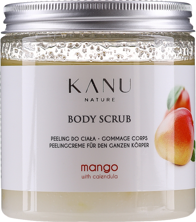 Peelingcreme für den Körper mit Mango und Ringelblume - Kanu Nature Mango Body Scrub — Bild N1