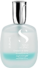 Zweiphasiges Serum zur Haarglättung mit Seidenkristallen - Alfaparf Semi Di Lino Sublime Cristalli di Seta — Bild N1
