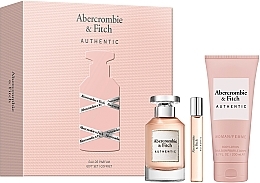 Düfte, Parfümerie und Kosmetik Abercrombie & Fitch Authentic  - Set (Eau de Parfum 100ml + Eau de Parfum 15ml + Körperlotion 200ml)