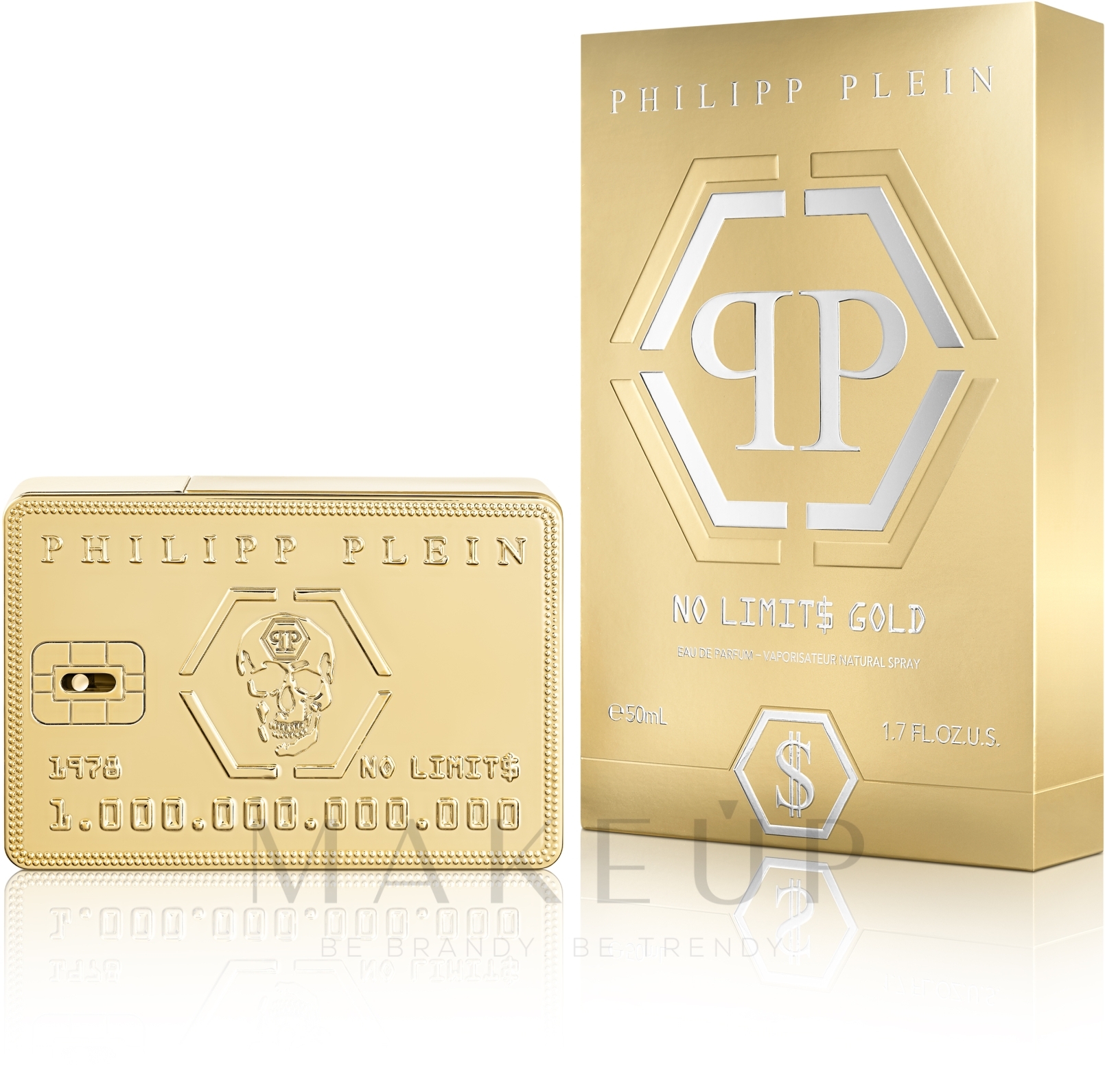 Philipp Plein No Limits Gold - Eau de Parfum — Bild 50 ml