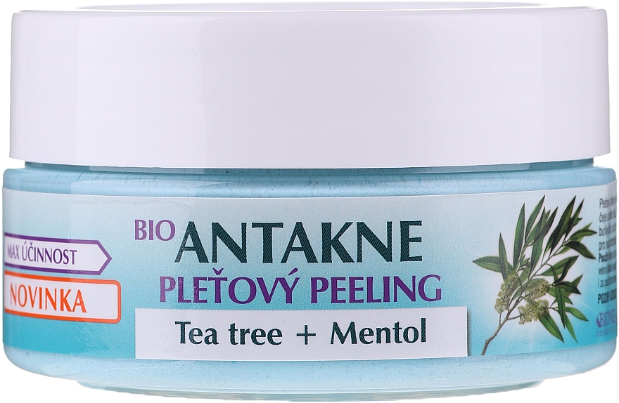 Gesichtspeeling - Bione Cosmetics Antakne Facial Peeling Tea Tree and Menthol — Bild N1