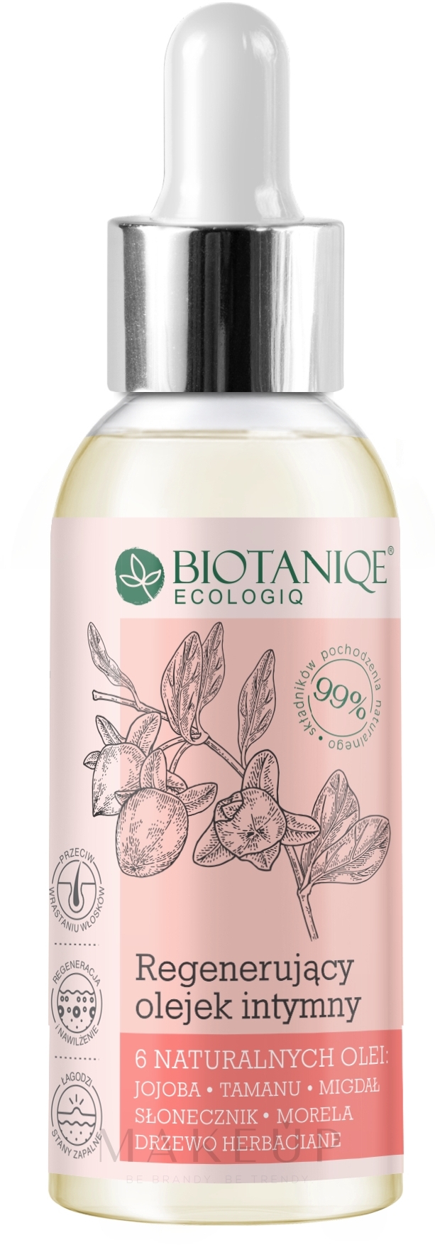 Regenerierendes Öl für die Intimpflege - Biotaniqe Ecologiq Regenerating Intimate Oil — Bild 90 ml
