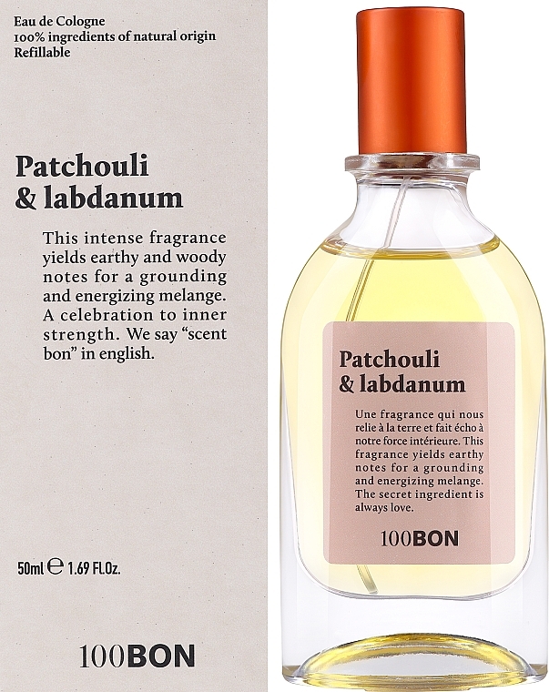 100BON Patchouli & Labdanum - Eau de Cologne — Bild N2