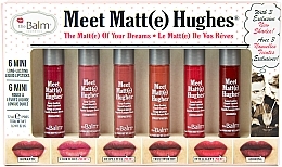 Düfte, Parfümerie und Kosmetik Lippenstift-Set - theBalm Meet Matt(e) Hughes Mini Kit 12 (Lippenstift 6x1.2ml)