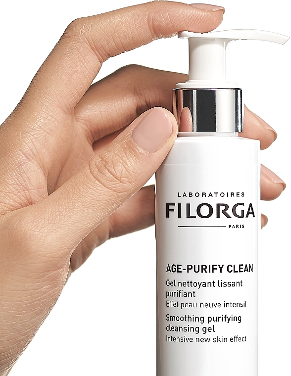 Glättendes Gesichtsreinigungsgel - Filorga Age Purify Clean Purifying Cleansing Gel — Bild N2