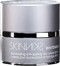 Düfte, Parfümerie und Kosmetik Aufhellende Anti-Aging Tagescreme - Mades Cosmetics Skinniks Whitening Illuminating Anti-ageing Day Cream