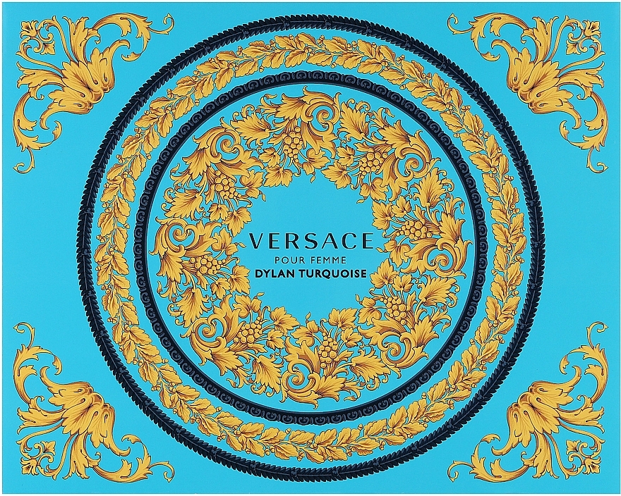 Versace Dylan Turquoise pour Femme - Duftset (Eau de Toilette 50ml + Körpergel 50ml + Duschgel 50ml)  — Bild N1